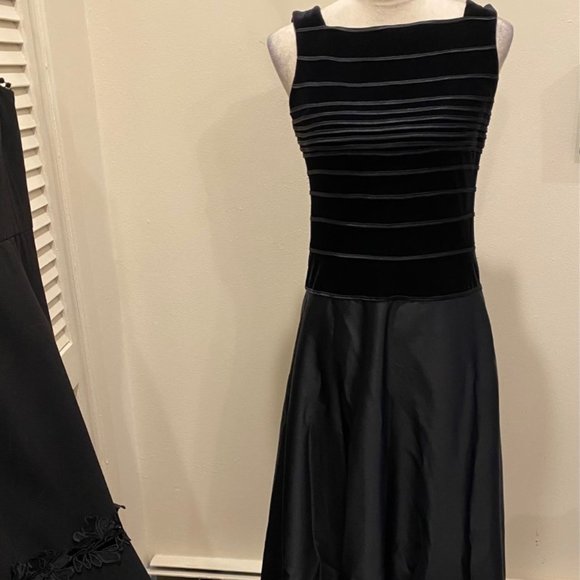 Tadashi Petite Tadashi Shoji Petite 100% Silk Ruffle Layered Mini Cocktail  Dress